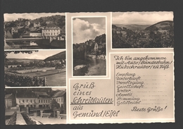 Gemünd - Gruss Gemünd-Eifel - Mehrbildkarte - Militärposten - Schleiden