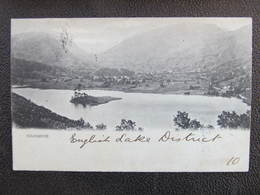 AK GRASMERE Lake District To Loucen 1899 Mondschein  //  D*36338 - Grasmere