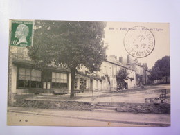 VAILLY  (Cher)  : Place De L'EGLISE   1924   XXX - Sonstige & Ohne Zuordnung