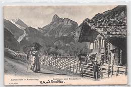 Landschaft In Kandersteg Gellihorn Und Rinderhorn - Kandersteg