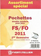 Yvert Et Tellier - ASSORT. De POCHETTES FS/FO 1er SEMESTRE 2011 (Double Soudure) - Bolsillos