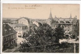 Cpa St Ludwig Mulhauserstrabe 1918 - Saint Louis