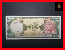 ECUADOR 1.000 1000 Sucres 8.6.1988 P.125 UNC  Serial  IZ - Ecuador