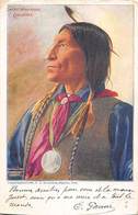 Thème. Indiens .      Un Cheyenne    (voir Scan) - America