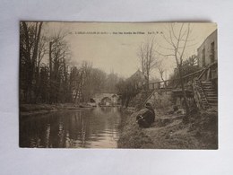 CPA : Sur Les Bords De L'Oise (scène De Pêche) - L'Isle Adam