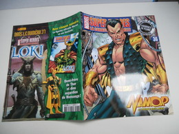 FASCICULE FIGURINE MARVEL AVEC POSTER ATTACHER AU CENTRE N°36 NAMOR TBE - Strange