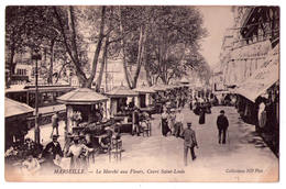 4023 - Marseille ( 13 ) - Le Marché Aux Fleurs ( Cours Saint-Louis ) - Coll. N.D. N°79 - - Canebière, Centre Ville