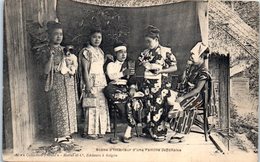 ASIE - JAPON -- Scène D'intérieur D'une Famille Japonaise - Andere & Zonder Classificatie