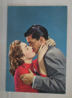 Coppia Innamorati Bacio Cartolina - Couples