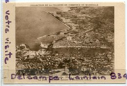 - MARSEILLE - Panorama Des Ports, Vieux Port Et 7 Bassins, Chambre De Commerce, Rare, TTBE, Scans. - Joliette