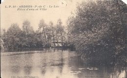 PAS DE CALAIS - 62 - ARDRES - Le Lac - Pièce D'eau Et Villa - Ardres
