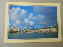 GUADELOUPE SAINT MARTIN ST. MAARTEN WEST  INDIES MARINA ROYALE IN MARIGOT A TOUCH OF FRANCE IN CARIBBEAN - Saint Martin