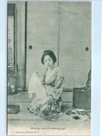 ASIE - JAPON -- Morning Toilet Of A Kelong Girl - Sonstige & Ohne Zuordnung