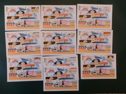 KARTONNEN DOOS SUISSE      10 MAXI-CARTES FINLANDE - Maximumkaarten