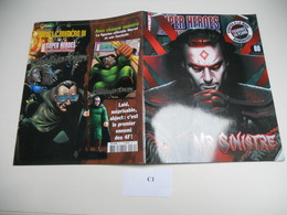 FASCICULE SUPER HEROES MARVEL MR SINISTRE N°80 AVEC POSTER AU CENTRE TBE C1 - Strange