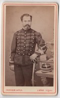 CDV Photo Originale XIXème Militaria Officier Décorations Par Prod'hom Bone Algérie Cdv 2642 - Old (before 1900)