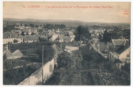 CPA - LORMES (Nièvre) -  Vue Générale Prise De La Montagne St-Alban (Sud-Est) - Lormes