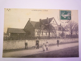 INEUIL  (Cher)  :  L'ECOLE   1913   XXXX - Sonstige & Ohne Zuordnung