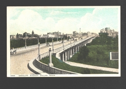 Dallas - Oakcliff Viaduc - 1921 - Single Back - Dallas