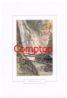118 E.H.Compton Wimbachklamm Berchtesgaden Farbdruck Ca. 1921 !!! - Andere & Zonder Classificatie