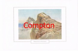 124 E.T.Compton Watzmann Hocheck Berchtesgaden Farbdruck Ca. 1921 !!! - Autres & Non Classés