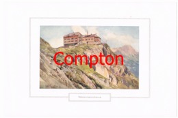 D101 127 E.T.Compton Watzmannhaus Berchtesgaden Farbdruck Ca. 1921 !!! - Other & Unclassified