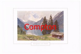 128 E.H.Compton Königssee Berchtesgaden Farbdruck Ca. 1921 !!! - Autres & Non Classés