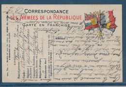 France - Carte De Franchise Militaire - Covers & Documents