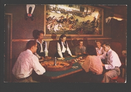 Reno - Harolds Club - Typical Scene - Roulette - Croupier - Casino - Gambling - Animation - Reno