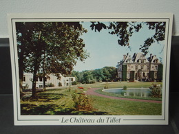 Le Château Du Tillet. Belle Carte 1986 - Altri & Non Classificati