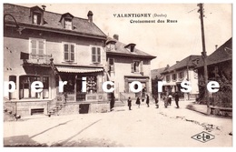 25  Valentigney  Chapellerie  Croisement Des Rues - Valentigney