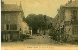 LA MOTTE SERVOLEX(CARTE EN COULEUR TOILEE) - La Motte Servolex