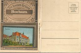 BOCHUM - Gruss Auss - Die Besten Grûsse - Carte à Système Avec Vignette à Coller - - Bochum