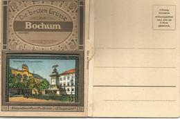 BOCHUM - Gruss Auss - Die Besten Grûsse - Carte à Système Avec Vignette à Coller - - Bochum