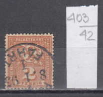 42K403 / BERLIN - 2 Pf. NEUE BERL. OMNIBUS- U. PACKETFAHRT- ACTIEN - GESELLSCHAFT , PRIVATE , Germany Allemagne - Private & Local Mails