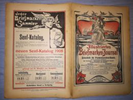 ILLUSTRATED STAMPS JOURNAL- ILLUSTRIERTES BRIEFMARKEN JOURNAL, LEIPZIG, NR 19, OCTOBER 1907, GERMANY - German (until 1940)