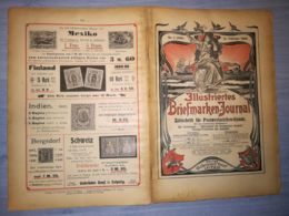 ILLUSTRATED STAMPS JOURNAL- ILLUSTRIERTES BRIEFMARKEN JOURNAL, LEIPZIG, NR 4, FEBRUARY 1908, GERMANY - Allemand (jusque 1940)