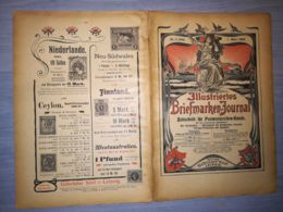 ILLUSTRATED STAMPS JOURNAL- ILLUSTRIERTES BRIEFMARKEN JOURNAL, LEIPZIG, NR 5, MARCH 1908, GERMANY - Allemand (jusque 1940)