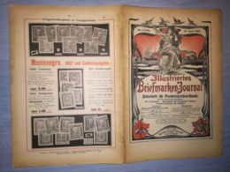 ILLUSTRATED STAMPS JOURNAL- ILLUSTRIERTES BRIEFMARKEN JOURNAL, LEIPZIG, NR 8, APRIL 1908, GERMANY - German (until 1940)