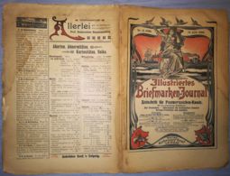 ILLUSTRATED STAMPS JOURNAL- ILLUSTRIERTES BRIEFMARKEN JOURNAL, LEIPZIG, NR 12, JUNE 1908, GERMANY - Alemán (hasta 1940)