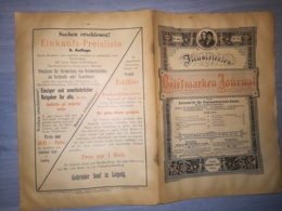 ILLUSTRATED STAMPS JOURNAL- ILLUSTRIERTES BRIEFMARKEN JOURNAL MAGAZINE, LEIPZIG, NR 16, AUGUST 1893, GERMANY - Duits (tot 1940)