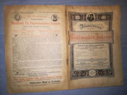 ILLUSTRATED STAMPS JOURNAL- ILLUSTRIERTES BRIEFMARKEN JOURNAL MAGAZINE, LEIPZIG, NR 13, JULY 1893, GERMANY - Allemand (jusque 1940)