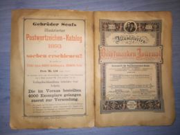 ILLUSTRATED STAMPS JOURNAL- ILLUSTRIERTES BRIEFMARKEN JOURNAL MAGAZINE, LEIPZIG, NR 6, MARCH 1893, GERMANY - Allemand (jusque 1940)
