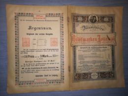 ILLUSTRATED STAMPS JOURNAL- ILLUSTRIERTES BRIEFMARKEN JOURNAL MAGAZINE, LEIPZIG, NR 22, NOVEMBER 1893, GERMANY - Deutsch (bis 1940)