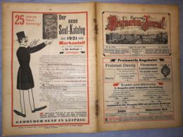 ILLUSTRATED STAMPS JOURNAL- ILLUSTRIERTES BRIEFMARKEN JOURNAL MAGAZINE, LEIPZIG, NR 16, AUGUST 1920, GERMANY - Deutsch (bis 1940)
