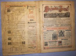 ILLUSTRATED STAMPS JOURNAL- ILLUSTRIERTES BRIEFMARKEN JOURNAL MAGAZINE, LEIPZIG, NR 24, DECEMBER 1920, GERMANY - Allemand (jusque 1940)