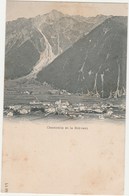 CHAMONIX   74  HAUTE SAVOIE    -   CPA VUE GENRALE  ET LE BREVENT - Chamonix-Mont-Blanc