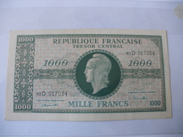 1000F MARIANNE TYPE 1945 LETTRE D - Other & Unclassified