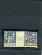 Zanzibar - Millésimes  Surchargé 2 /1 - 1896 N°39 - Unused Stamps