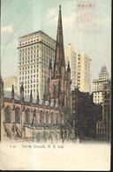 Trinity Church N.Y . City PC 1909 - Kerken